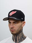 Бейсболка 47 BRAND арт. H-CLZOE05WBP Detroit Red Wings NHL (черный)
